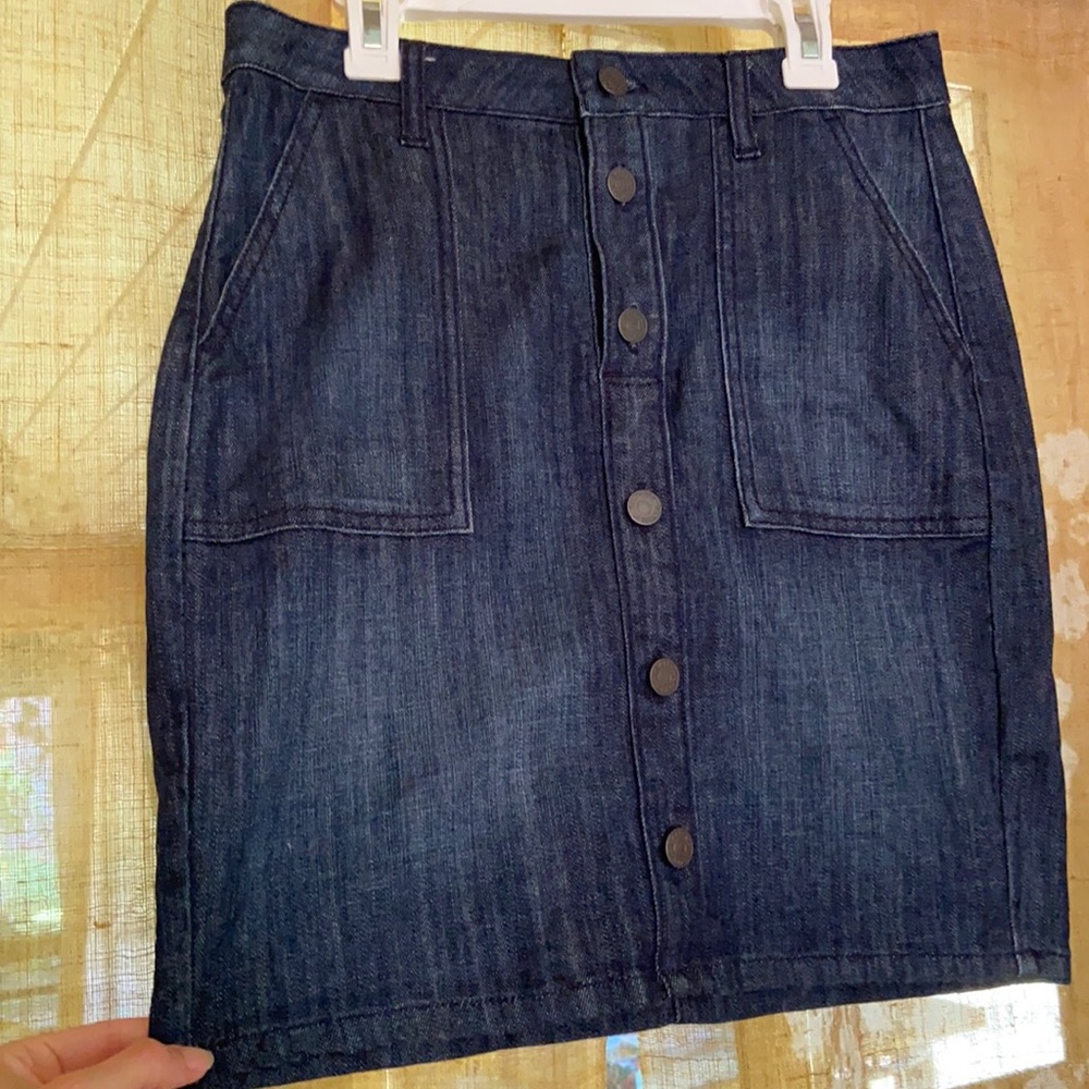 BANANA REPUBLIC denim mini.